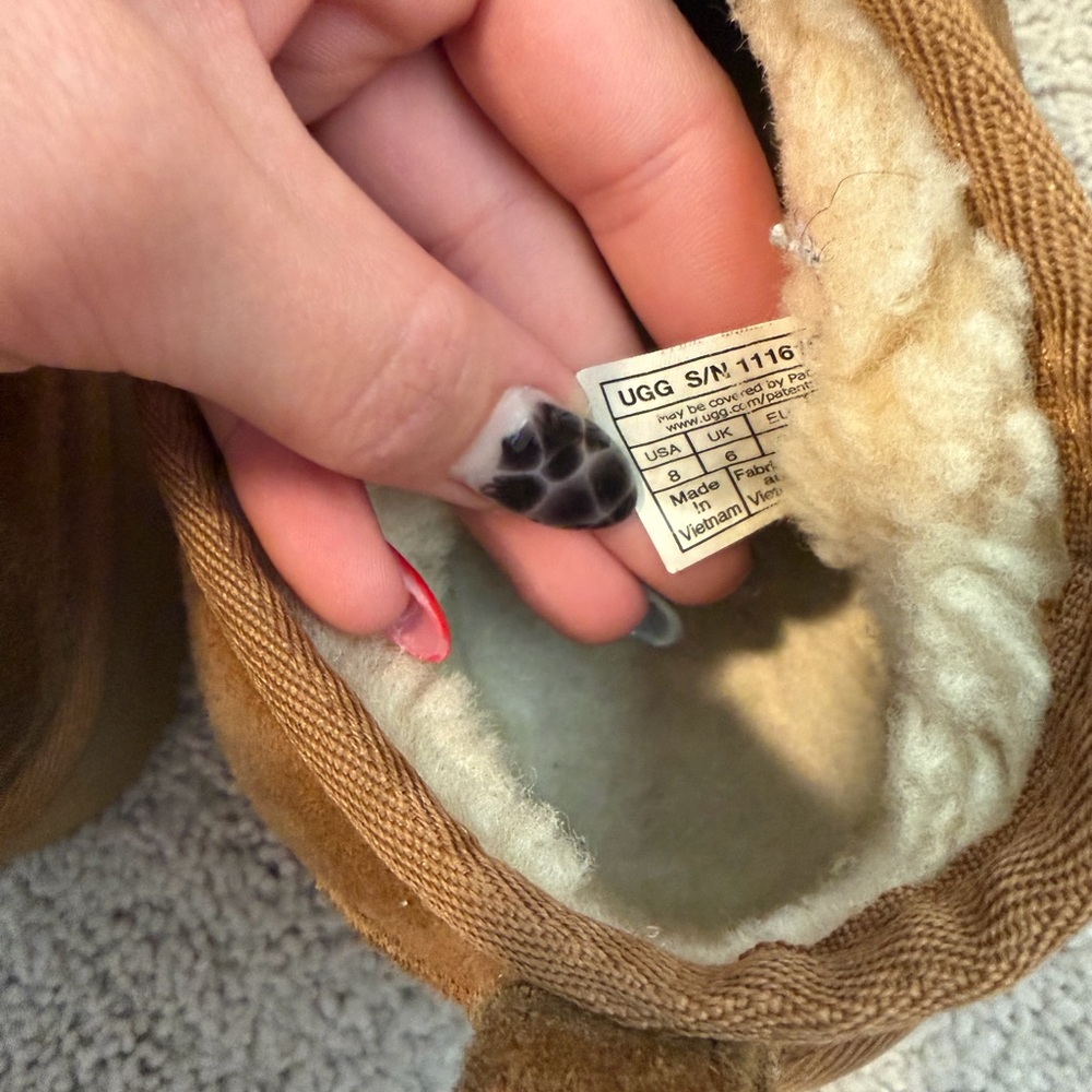 UGG ultra mini chestnut boots - Picture 6 of 7